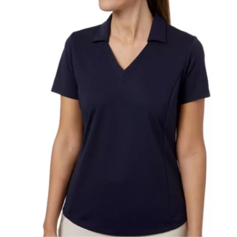 Lady Hagen Navy Golf Polo XS